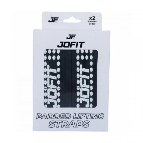 JOFİT PADDED LİFTİNG STRAP SİYAH - BEYAZ